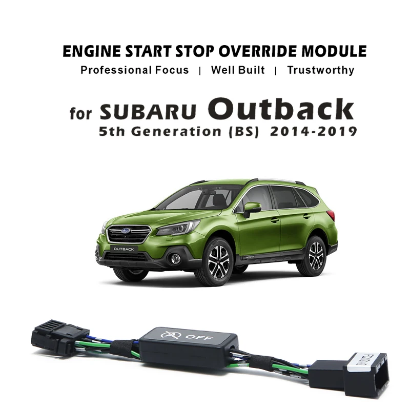 

Умный автомобильный ограничитель для Subaru Outback BS 2015-2019, автоматический ограничитель запуска двигателя, Устранитель устройства, отключить штепсельный кабель