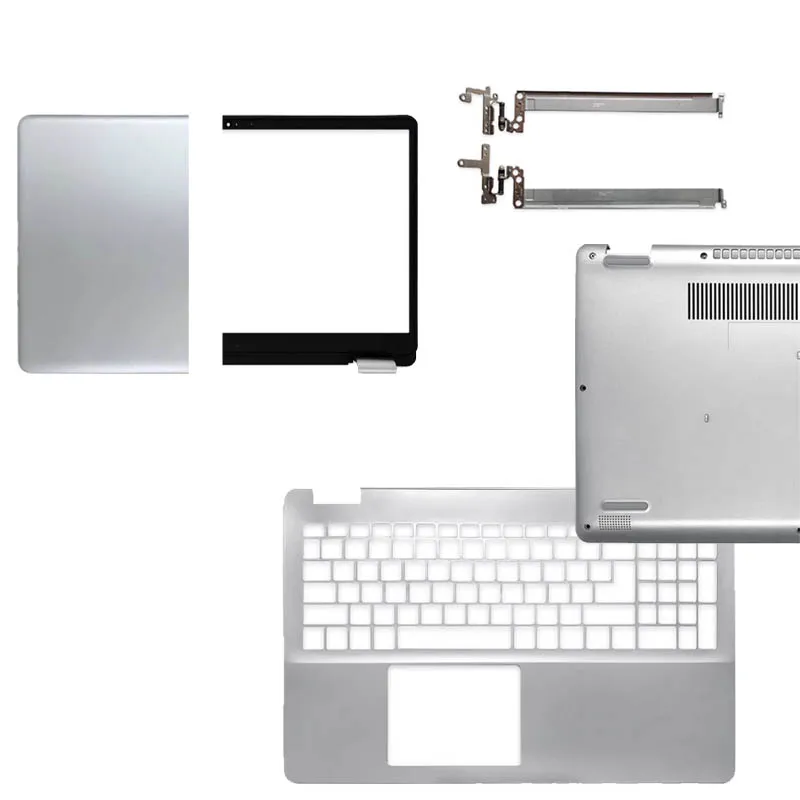 

For Dell Inspiron 15 5584 Laptop Parts Rear Lid Housing LCD Back Cover Front Bezel Hinge Palmrest Bottom Case Replace Shell