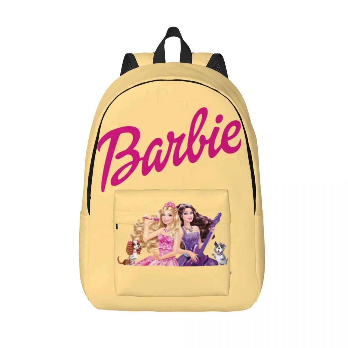 Weekend Picnic Cute Barbie Multi Compartment Lightweight Sanrio Barbie Laptop Bag High School Students Schoolbag For Gifts