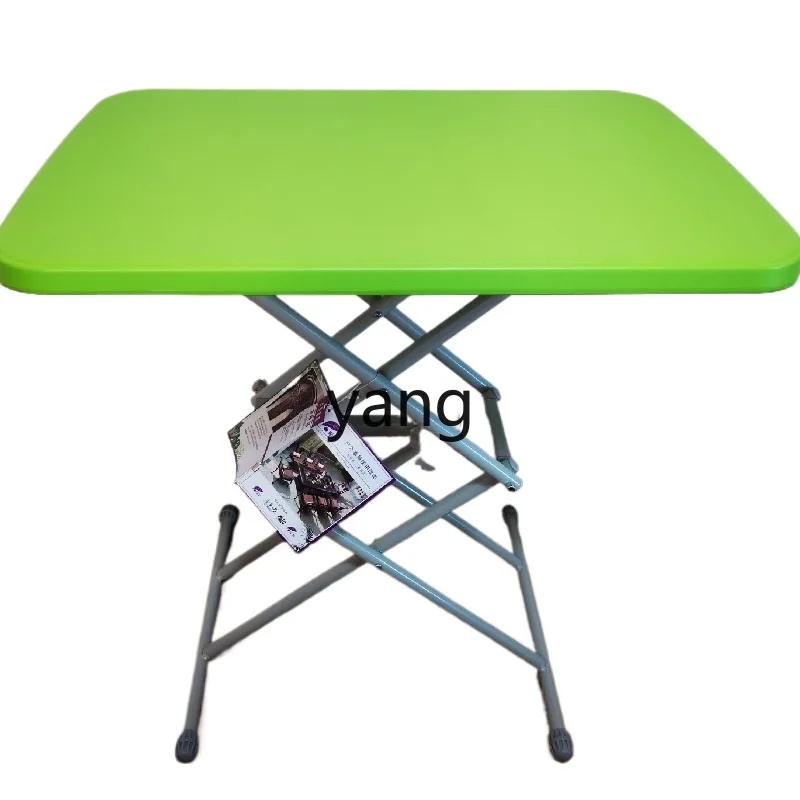 Yjq Outdoor Folding Table Stall Car round Picnic Table Ultra-Light Portable Outdoor Lifting Stall Small Table