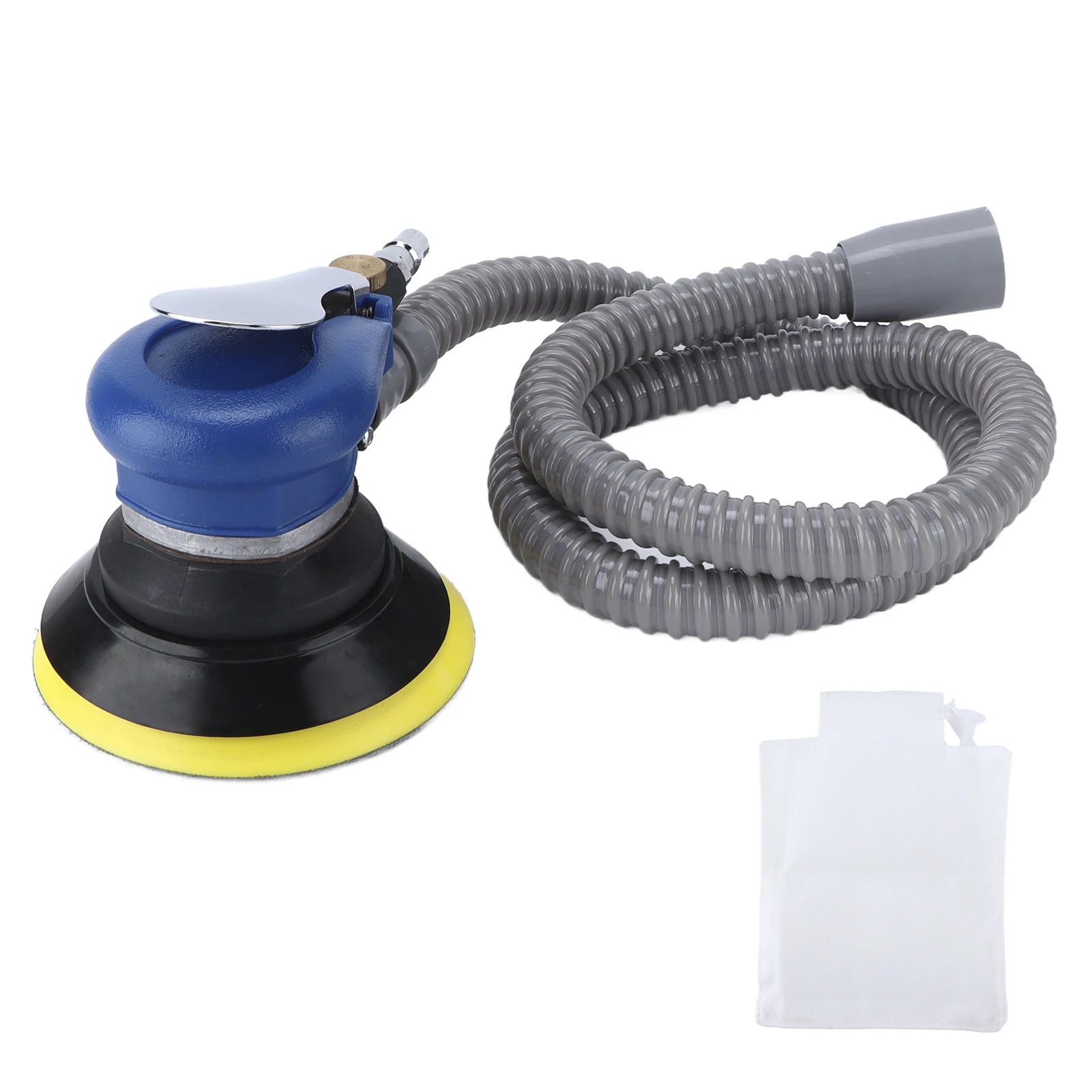 

5in Pneumatic Air Sander Polisher 10000RPM Polishing Machine with Dust Collection for Car Paint Care