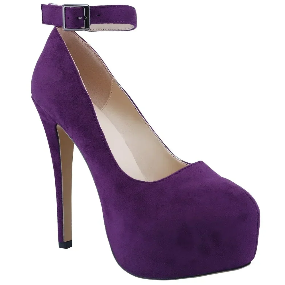 Décolleté da uomo Unisex Cross-dresser Fashion Peep Toe Platform 14cm Sexy Drag Queen scarpe con tacco alto Nightclub tacchi a spillo taglia 44