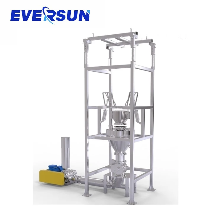 Peanut Cement Rice Husk Green Coffee  Chocolate Big Bag Unloader Bulk Bag Unloading Stations