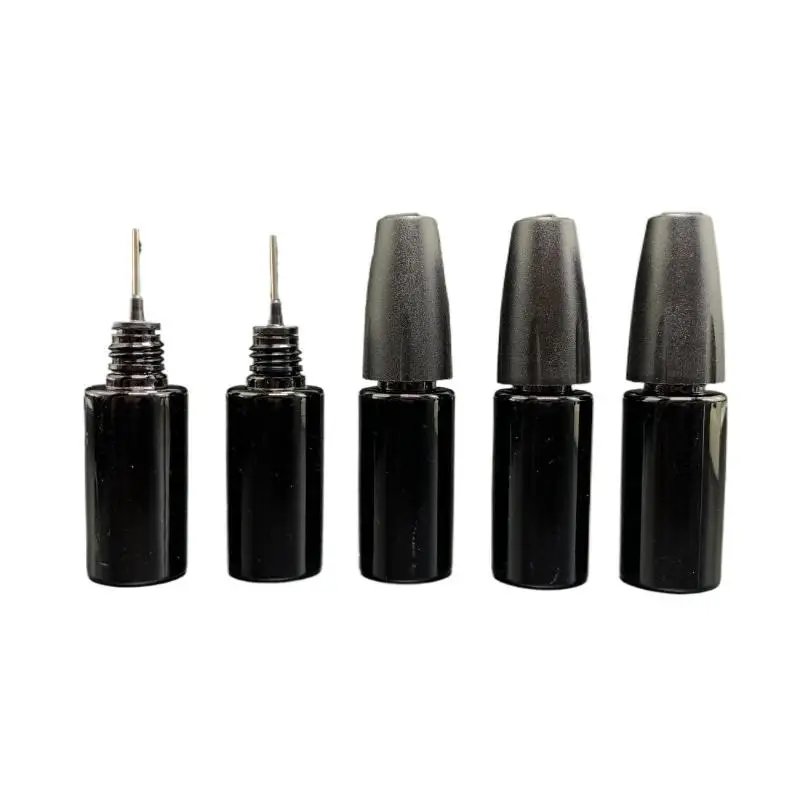 1 Stück Nadel-Typ PET-Nadelröhrchen-Dosierflasche 10/30ml Öl-Infundierter Tattoo-Flüssigkeitsbehälter für Tattoo-Stickerei und Nagelkunst-Klebstoff – Detail 9