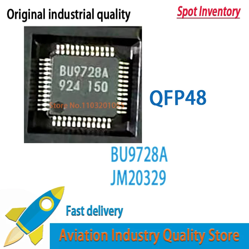 5PCS Chip BU9728A BU9728  JM20329 20329 L QFP-48  NEW and Original in Stock