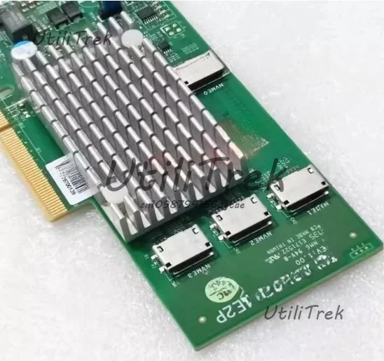 

Плата расширения SFF-8611 U2, 4-портовая плата расширения SSD, карта адаптера AOC-SLG3-4E2P