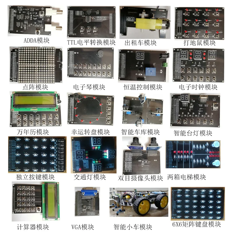 Placa de desenvolvimento fpga ep1c3t144 placa de aprendizagem