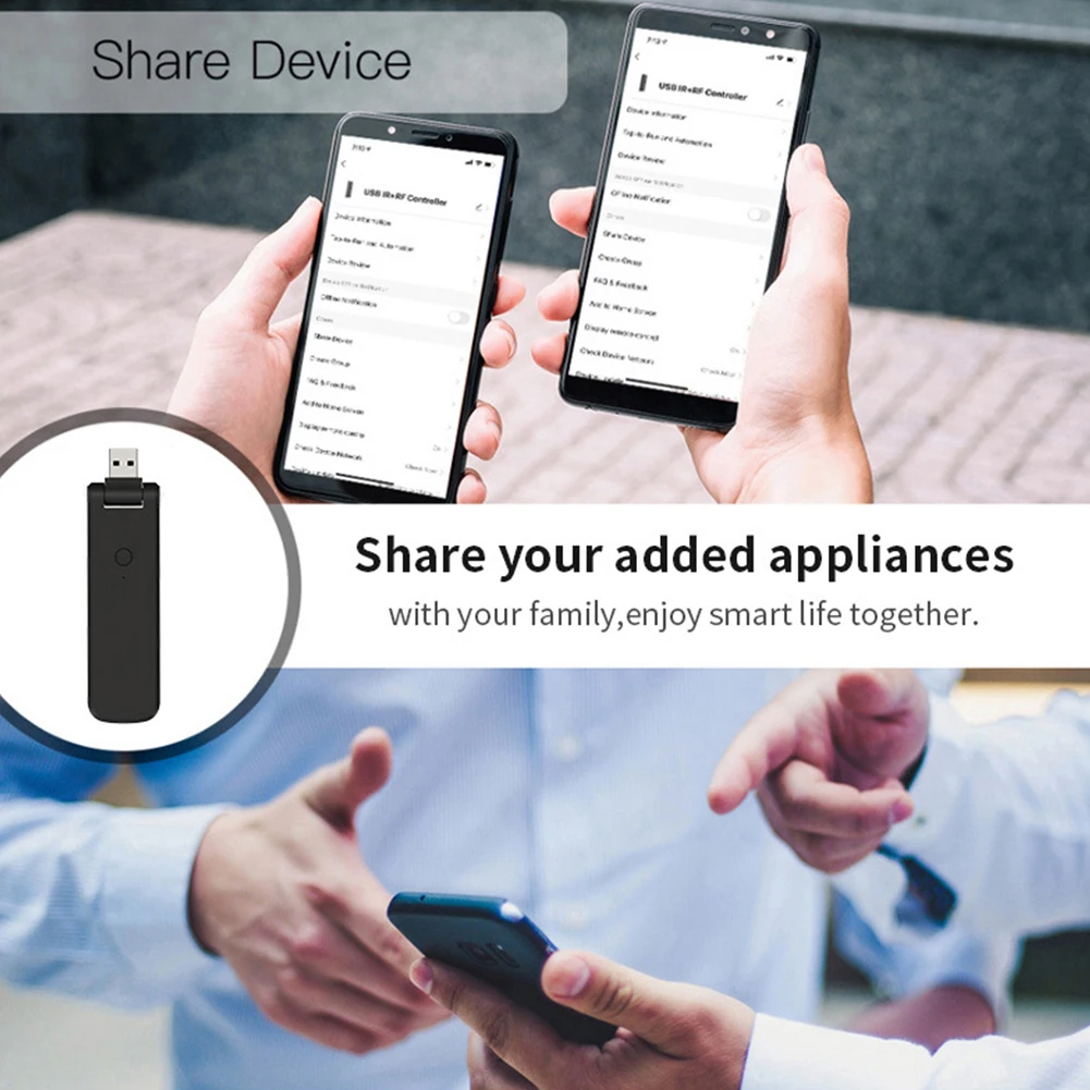 1 Piece Smart RF IR Remote Control For Tuya Voice App Automation Home Appliance Controller USB Powered Alternative Energy