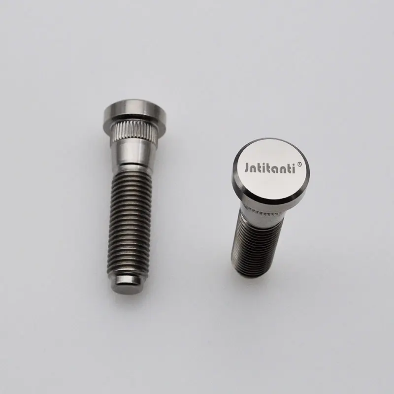 Jntitanti Gr5 titanium wheel rim stud screws M12x1.5x55mm for Toyota Honda Mazda Mitsubishi KIA Hyunday etc etc etc