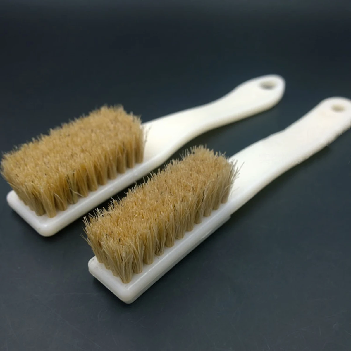 1 قطعة 17 مللي متر طول فرشاة شعر لتنظيف وصيانة الجوز أحجار الزيتون التحف عدد وأدوات الخشن لوحة صغيرة فرشاة Wenwan أداة