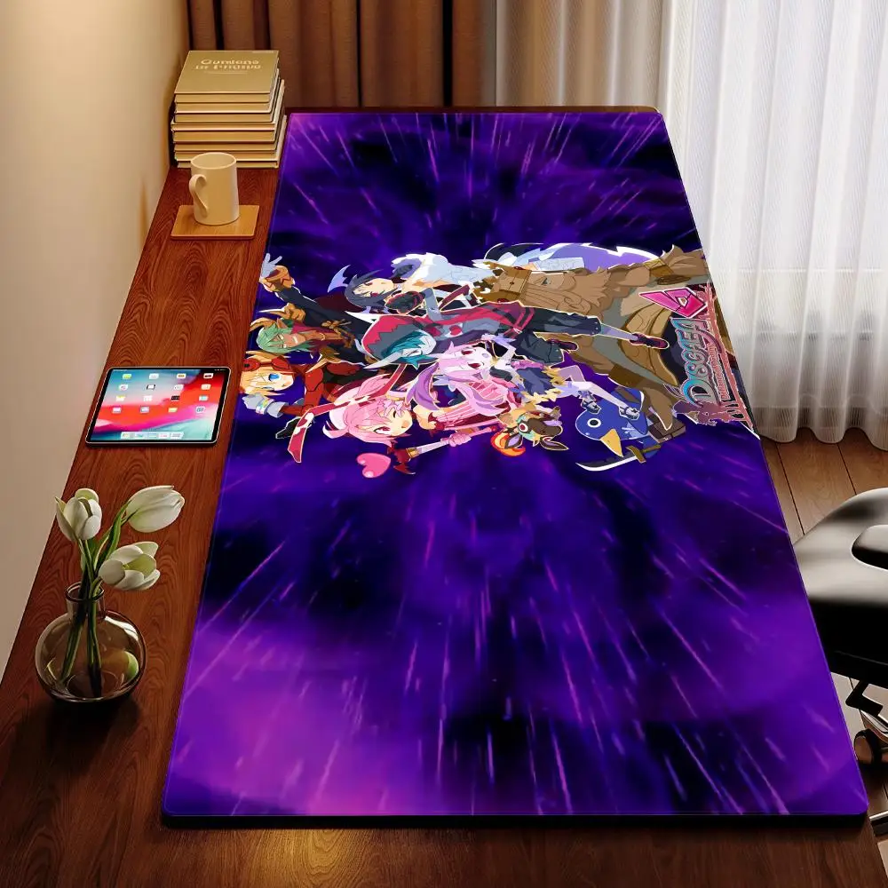 Коврик для мыши Disgaea 6, коврик для мыши XXL, компьютерные аксессуары, большая клавиатура, коврик для ноутбука, стола, новый продукт, геймерские игры