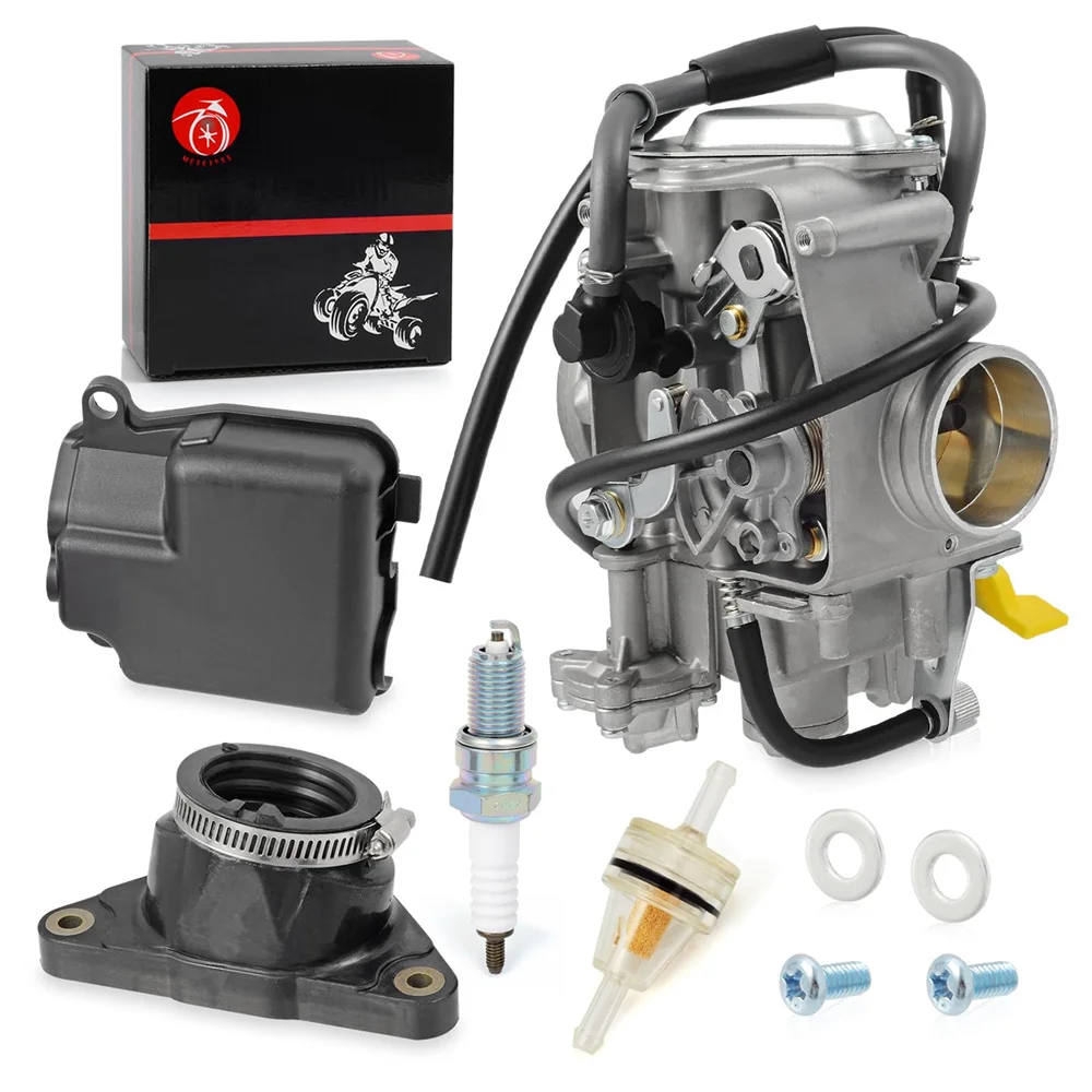 Carburetor & Intake Manifold Boot For Honda TRX400EX Sportrax 400EX TRX400X 1999-2014 Carb - Image 5
