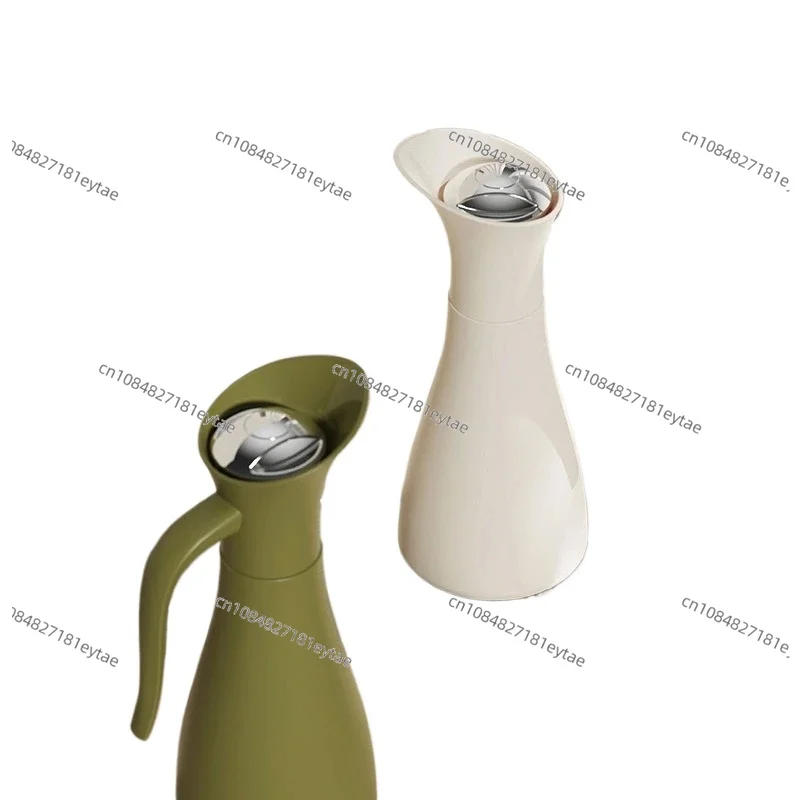 Elegant Bird Shaped 1L Double Wall Vacuum Insulated Coffee Bottle Hot Cold Storage for Desk Tea Service
