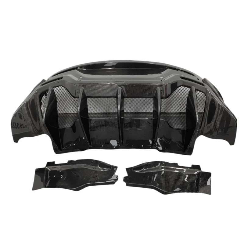 

Для обновленного комплекта кузова Mclaren 540C 570S, сухой задний бампер из углеродного волокна, новый стиль 600LT