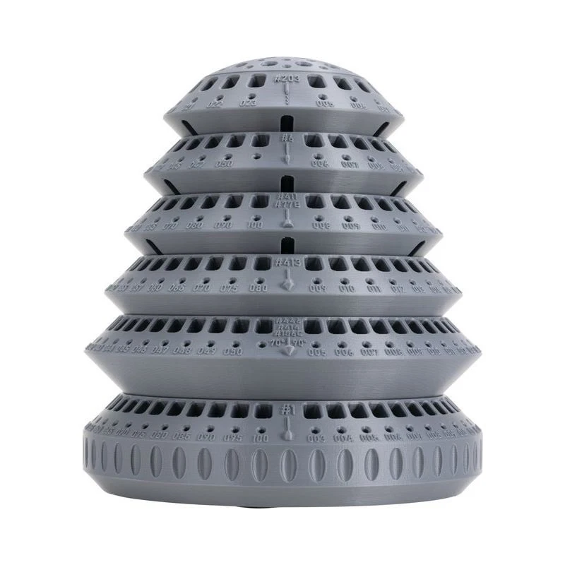 Nashef Designs BURRO V2 Bur Organizer 7 Layers 3/32" Fit Jeweler's Bur Storage System with 250 Compartments