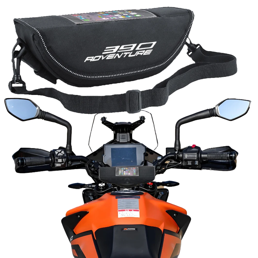 For 390 ADVENTURE 390 ADV 390 ADV Motorcycle faucet bag storage travel bag mobile phone waterproof bag handle tool bag