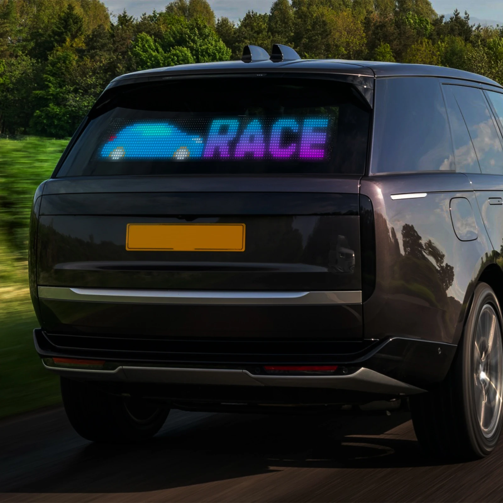 Flexible LED Matrix Pixel Panel Car Eyes and Truck Eyes Flexible USB 5V Led Display Screen Text Animation Bluetooth App Control