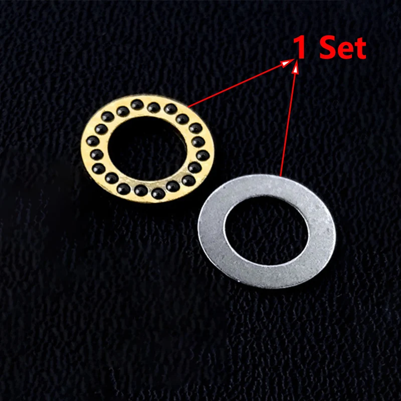 CNC Brass Ceramic Ball Material Fold Knife Accessories Cage Bearings For Rick Hinderer XM18 Eklipse  Maximus ZT0392 ZT0920 0456