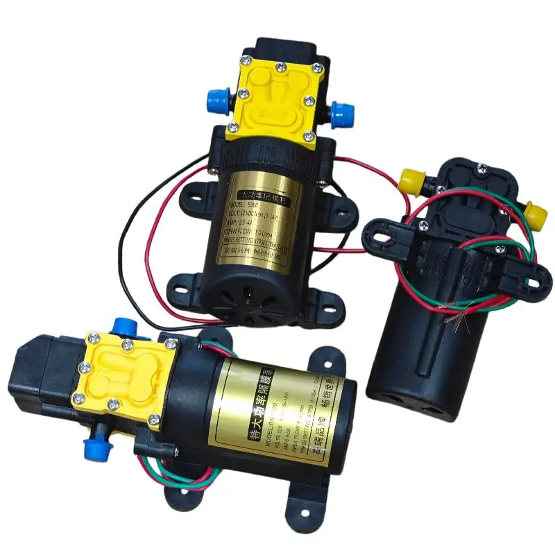 Diaphragm Self-priming High Pressure Spray Pump 1Pcs 3/5/6/8L Water Pump for Greenhouse Plant Watering  Spraying