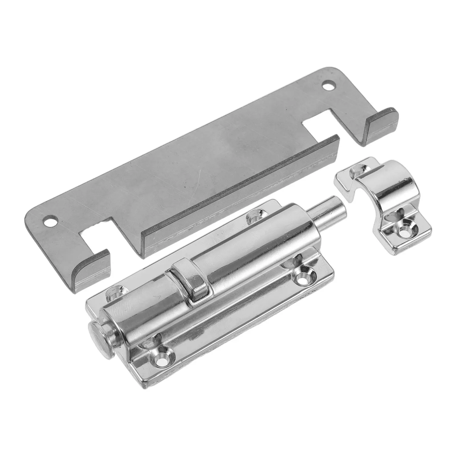 

Замок-фиксатор из нержавеющей стали для раздвижных дверей, защита от детей и животных, крепление для стеклянных дверей и окон, усиленный, для патио