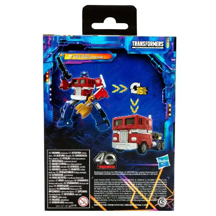 Hasbro Transforming Toys G1 OP Legendary D Level Enhanced Level United Animation Universe 3C Actionfiguren Sammlungsgeschenk