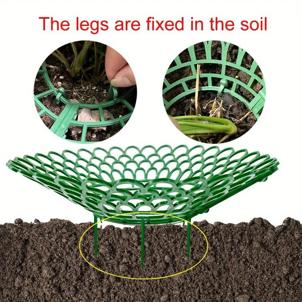 5pcs Strawberry Plant Supports With 3 Sturdy Legs Strawberry Growing Racks For Mold Rot Dirt Gardening Accessories