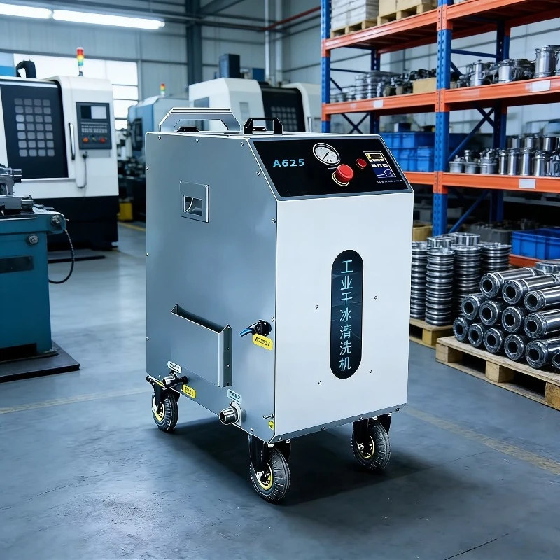 Industrial Dry Ice Blaster Automatic For Commercial Cleaning Equipment