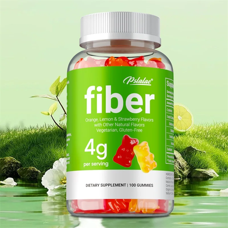 

Fiber Gummies - Helps Promote Digestive Health and Regular Bowel Movements, Natural, Plant-based, Non-GMO