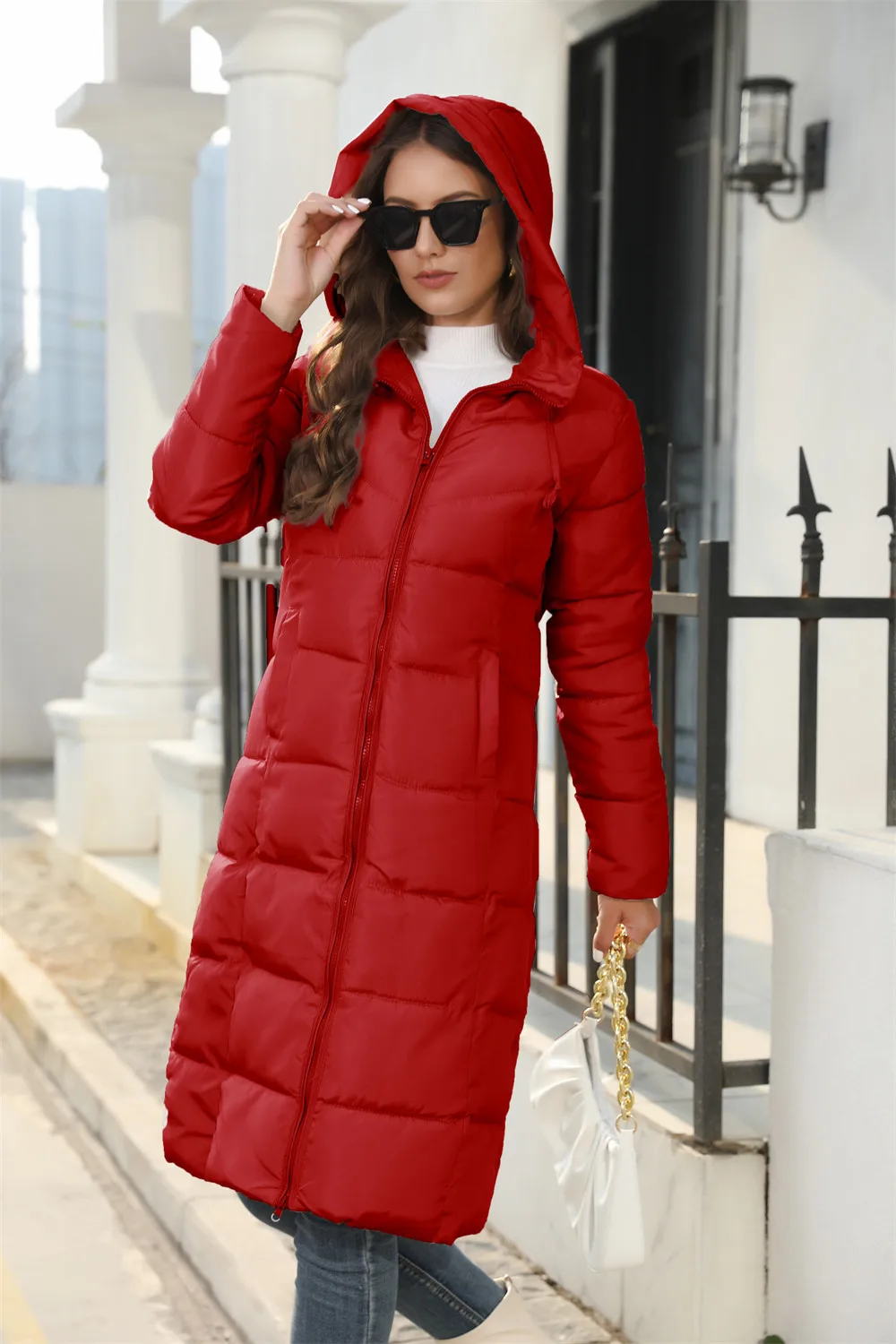 Mulheres Jaqueta 2024 Inverno Grosso Quente Cropped Puffer Parkas Casaco Manga Longa Alto Pescoço Solto Casual Algodão curto Casaco Jaqueta