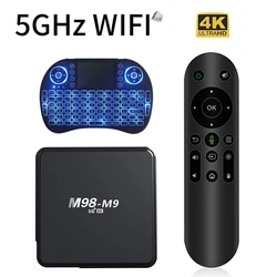 M98 M9 ATV Android TV Box Allwinner H313 Quad Core Android Box obsługuje 4G 5G WiFi6 BT5.0 HD Set Top TV Box 4k smart tv