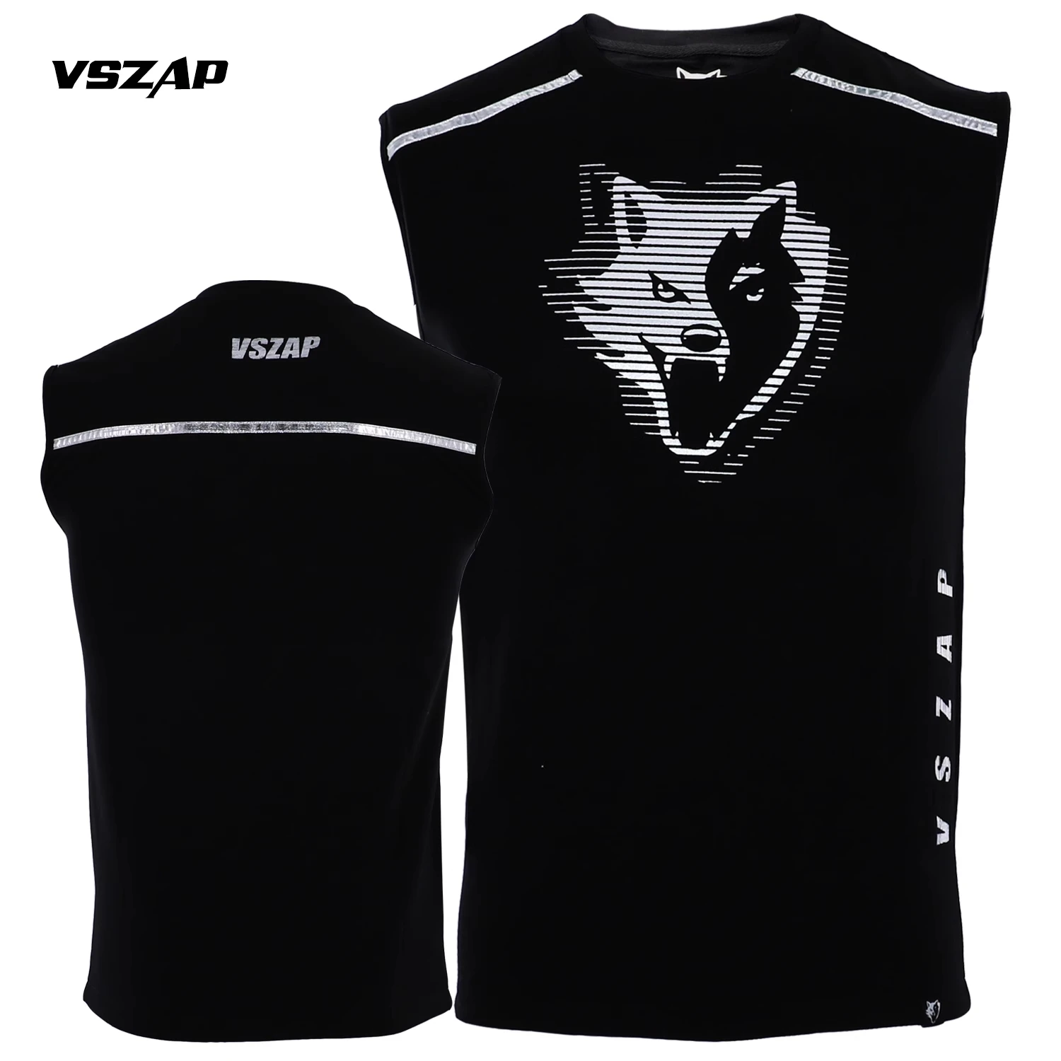 Koszulka VSZAP Muay Thai bez rękawów męska koszulka bokserska MMA elastyczna walka Kickboxing sztuki walki siłownia Tank Top treningowy