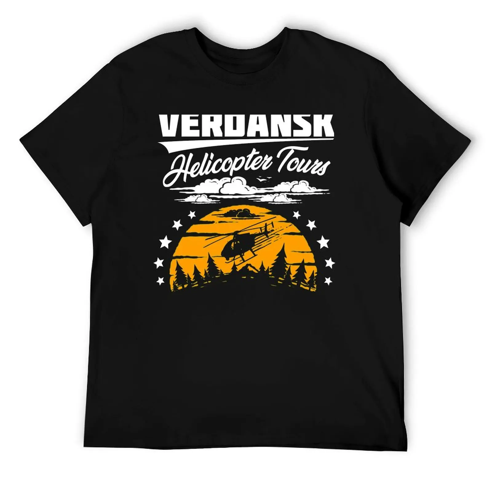 

Warzone/Verdansk Helicopter Tours T-Shirt man t shirt graphic t shirt for man T-Shirt