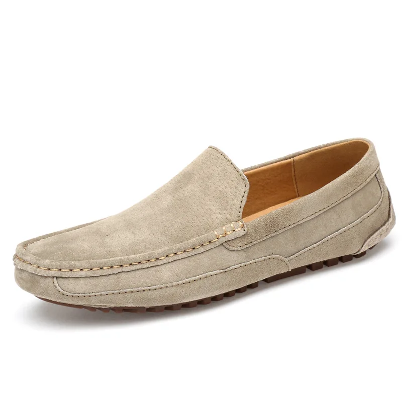 2024 Autumn Fashion Men's Shoes Trendy  versatile softsoled footwear Casual comfortable loafers male breathable new flat Zapatos