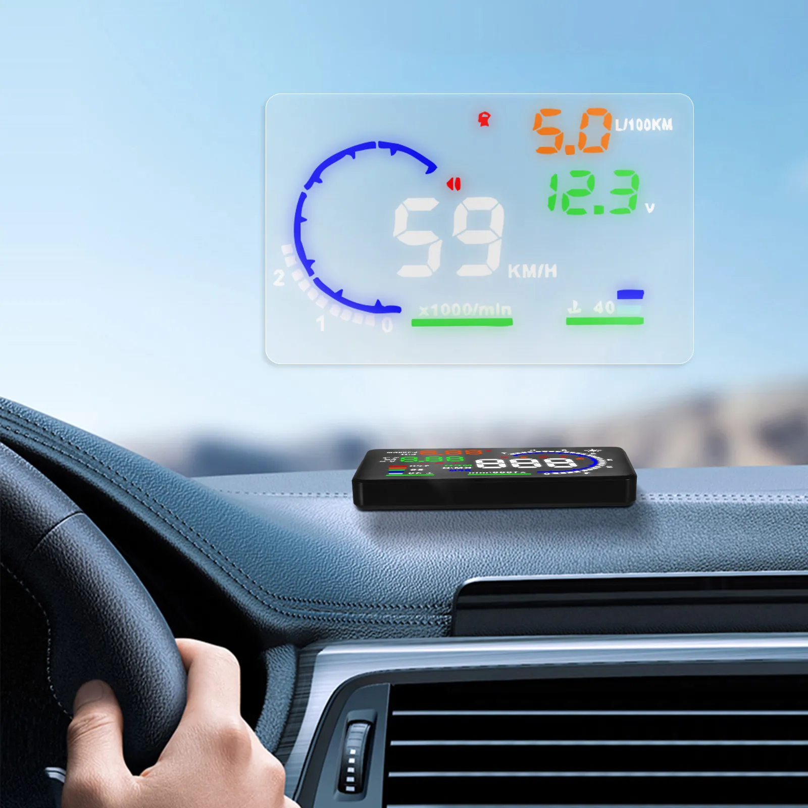 2Pcs Automotive Display Anti-Glare Film Perfect Fit Car Screen Protector Anti-Fingerprint Sunlight Glare Reduction GPS