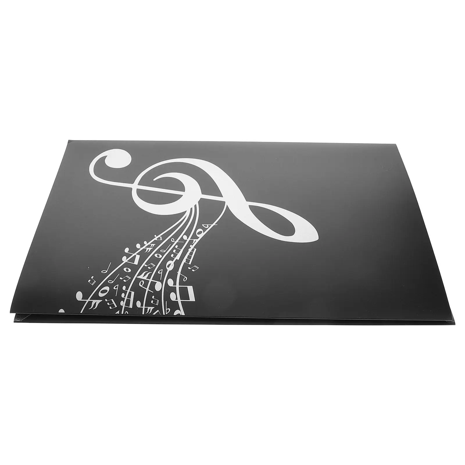 4 Page Piano Sheet Folder Multi Functional ABS Music Binder for Choral Practice Score Adjustment Portable Lightweight Storage