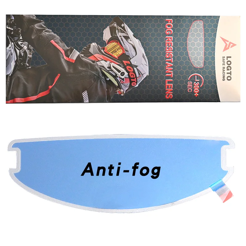 

Helmet Clear Anti-Fog Patch Rainproof Protective Film Universal Lens Film Motorcycle Visor Fog Resistant Moto Accessories
