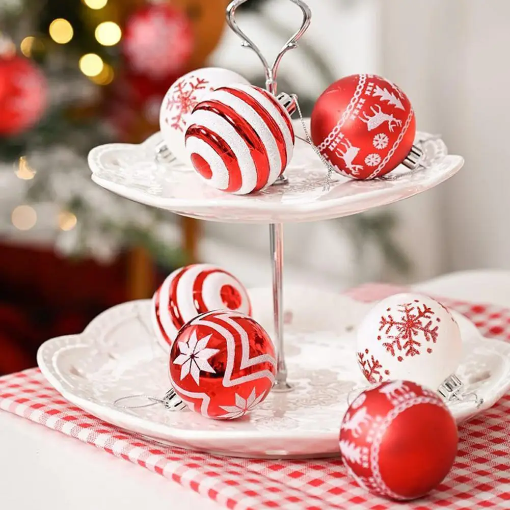 

High-quality Christmas Balls Holiday Christmas Ball Decorations Sparkling Christmas Tree Ornaments Festive Home for New