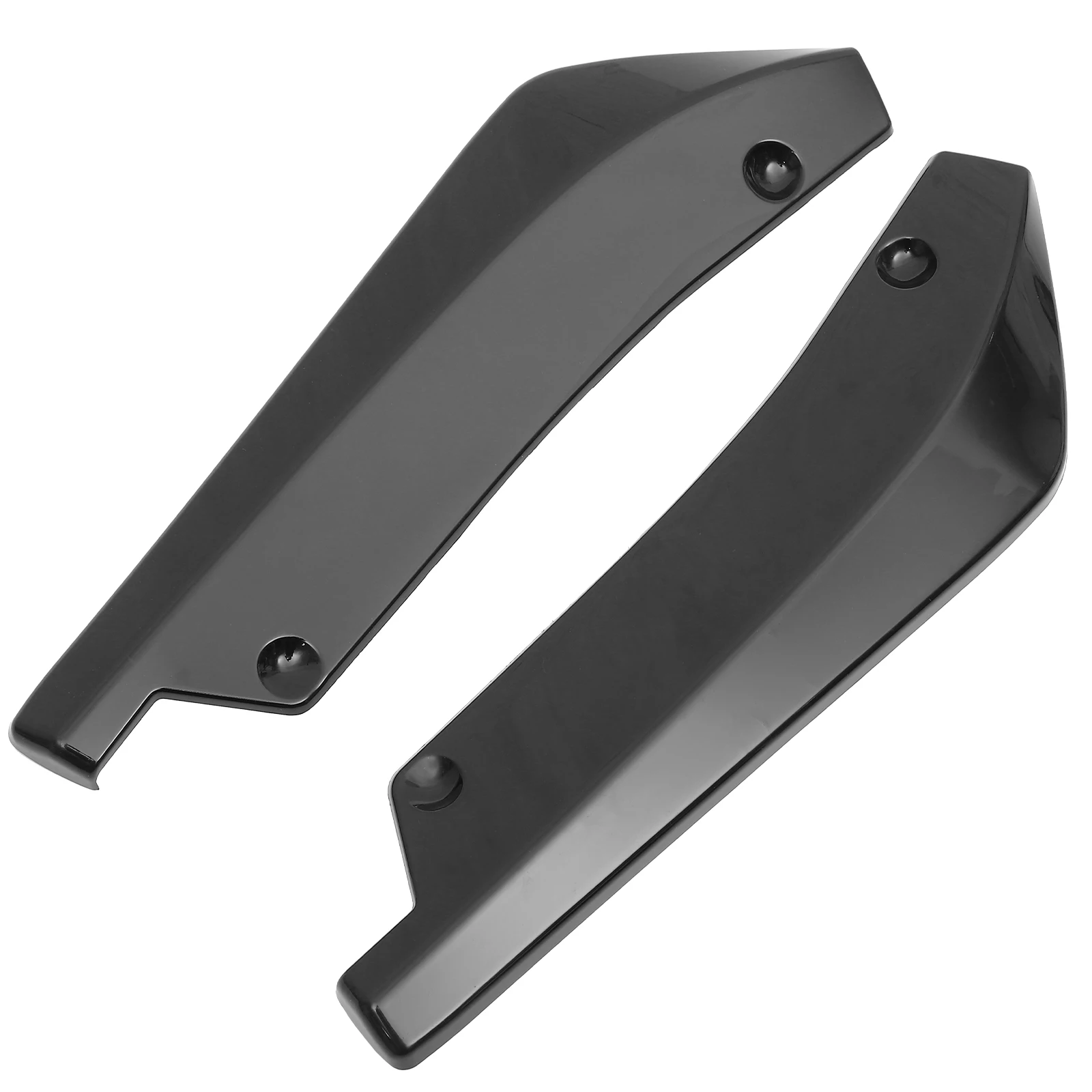 

1Pair Rear Bumper Lip Car Bumper Protector Durable ABS Back Splitter Exterior Body Parts Trim Back Splitter