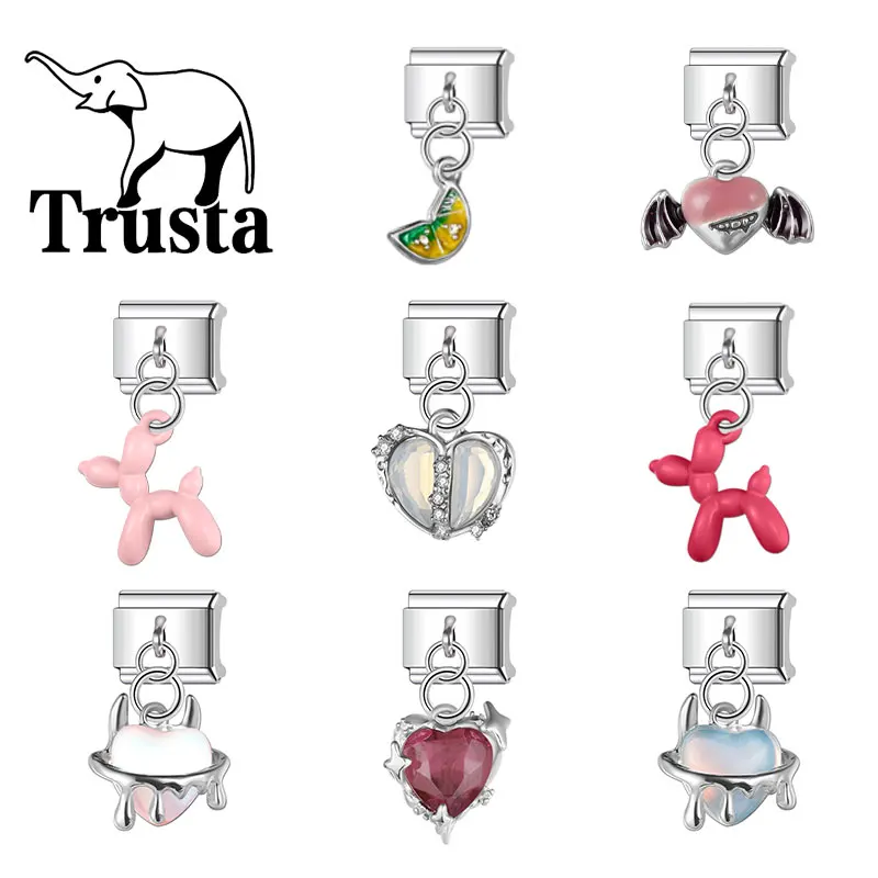Trusta-New-Balloon-Puppy-Cat-Love-Charm-Italian-Links-9mm-Bracelet-Stainless-Steel-for-Birthday-Gift-DIY-Jewelry-Wholesale-N591