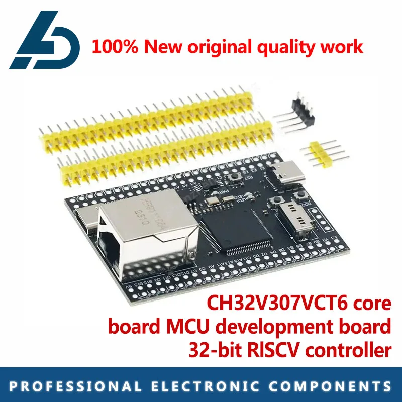 CH32V307VCT6 development board RISC-V core support RT-Thread onboard