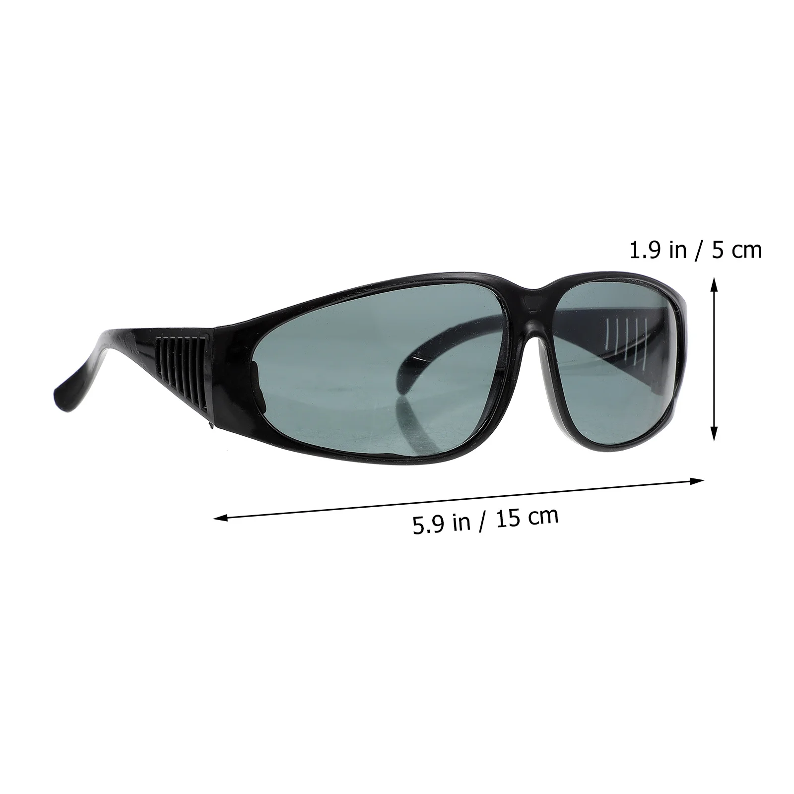 

6Pairs Safety Welding Glasses Eye Protector Bendable Temples Suitable for Gas Cutting Steel Welding Work Safety Eyes Goggles