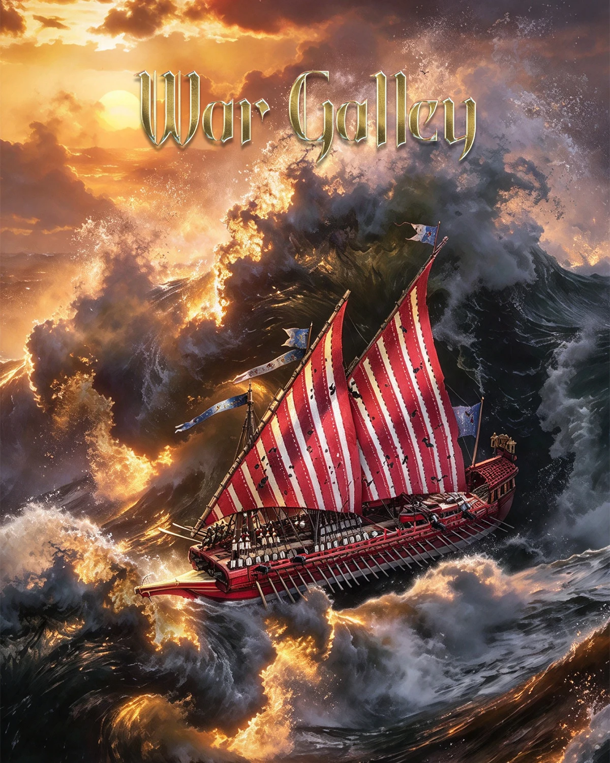 Piececool 3D Metal Model Kits War Galley 3D Metal Puzzles for Adult Ship Model DIY Craft Best Gifts & Home Decoration