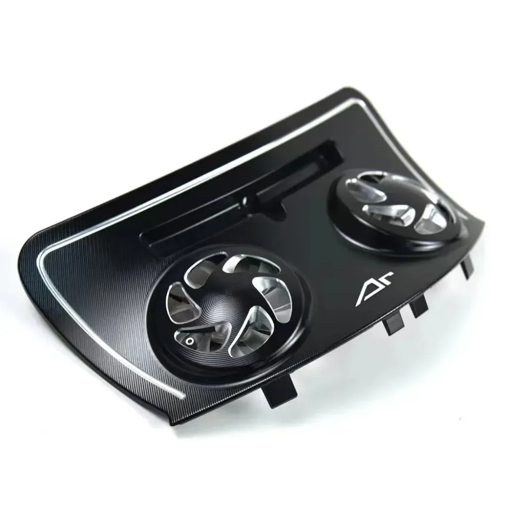 NEW for Vespa Spring 150 aluminium sylinderhodevifte konvertering beskyttelse trim deksel motorsykkel tilbehor