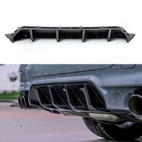 Carbon Fiber Rear Bumper Diffuser Lip For BMW 5 Series F90 M5 Sedan 4 Door 2018 2019 Bumper Guard A Style Body Kits FRP