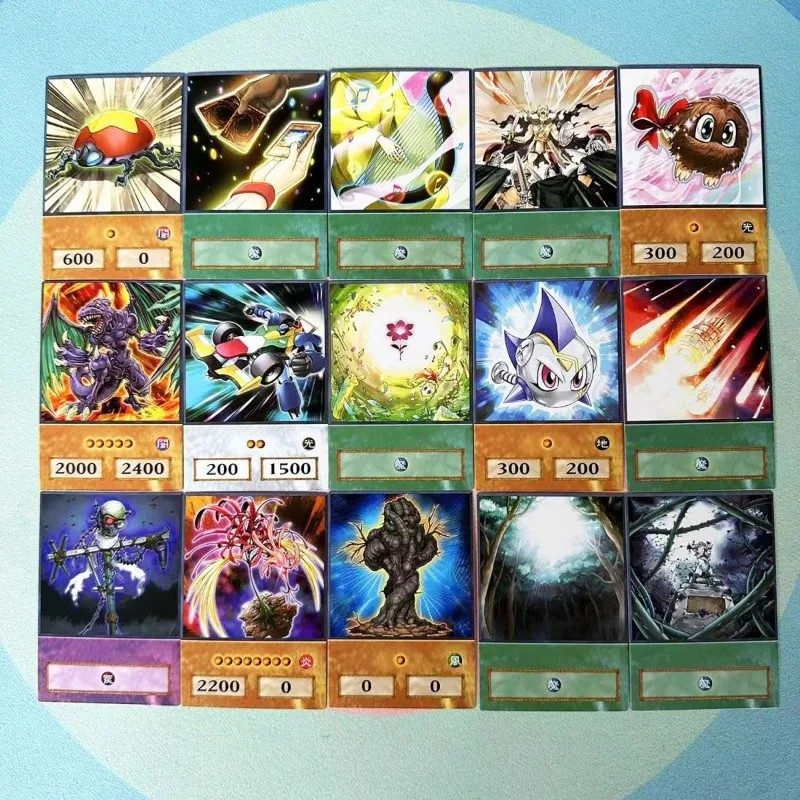 100pcs/set Yu Gi Oh Stardust Dragon Synchron Animation Characters Refraction Flash Card Anime Classics Game Collection Cards Toy