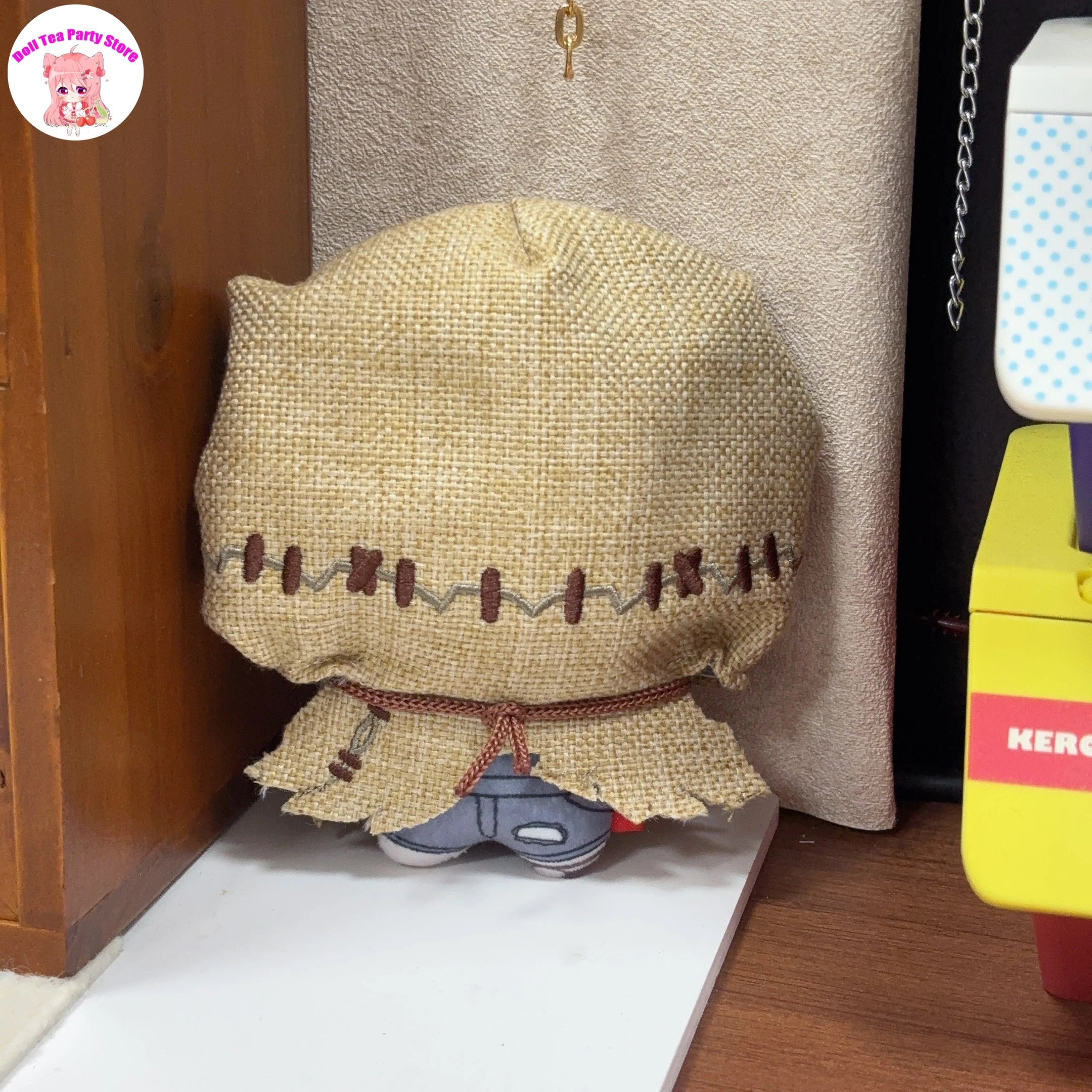 Anime Identity V Robbie White Axe Boy Peluche Bambola di cotone Stella marina Corpo Adorabile ciondolo Portachiavi Giocattoli Bambole 10CM Regalo