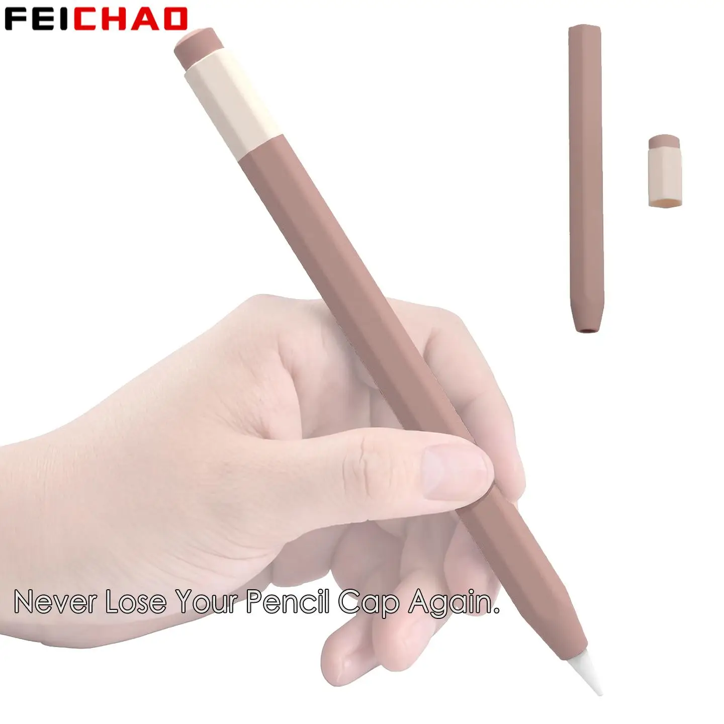 For Apple Pencil 3 Case Shockproof Silicone Sleeve Compatible iPad Pro Magnetic Charging USB-C Pen Full Body Protective Cover