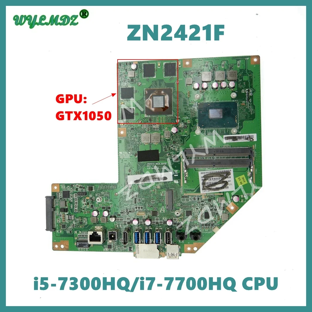 

ZN242IF With i5-7300HQ i7-7700HQ CPU GTX1050-4GB GPU Mainboard For ASUS ZN242IF ZN242I Motherboard 100% Tested OK