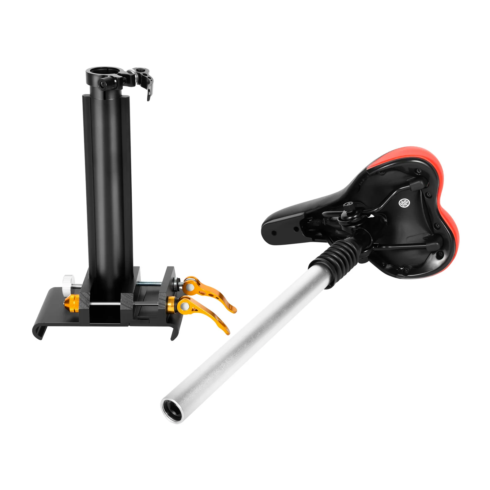 Scooter Seat Adjustable Height Electric Scooter Ergonomic PU Cushion w/Shock Absorption For Xiaomi M365 and Xiaomi M365 Pro