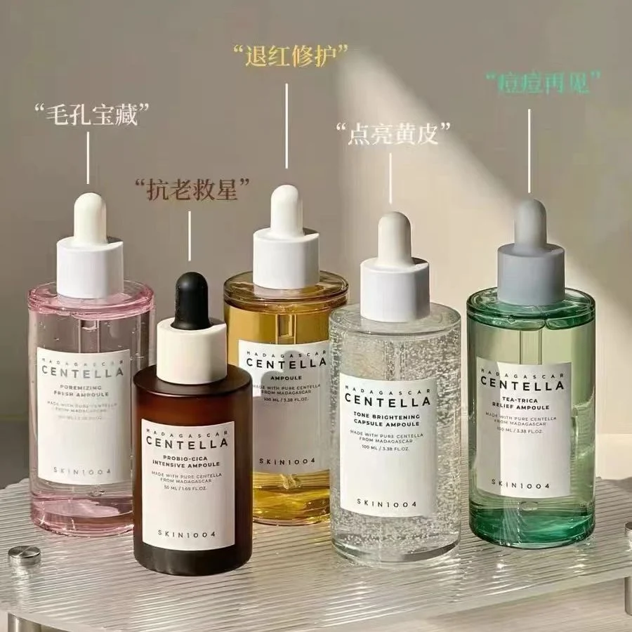 Skin1004 Angel Skin Care - Centella Asiatica Essence/كريم العين/المطهر/كريم الشمس/الحبر، الترطيب، تفتيح البشرة الكورية